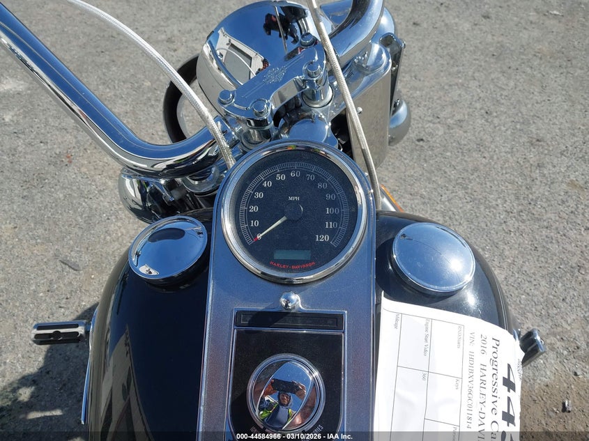 2016 Harley-Davidson Flstf Fatboy VIN: 1HD1BXV36GC011814 Lot: 44584966