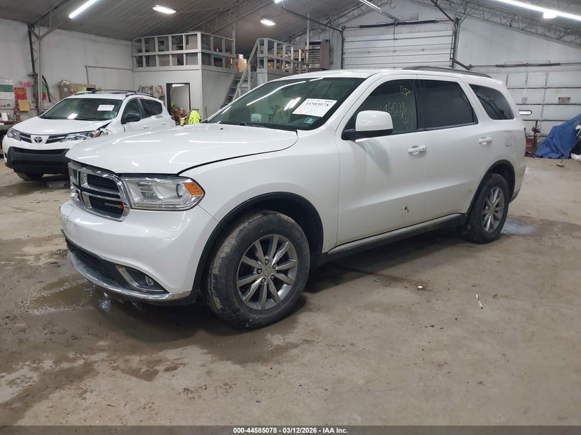 2017 Dodge Durango Sxt Awd