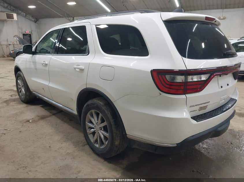 2017 Dodge Durango Sxt Awd