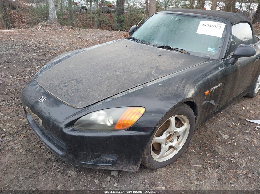 2000 Honda S2000 VIN: JHMAP1148YT000697 Lot: 44585537