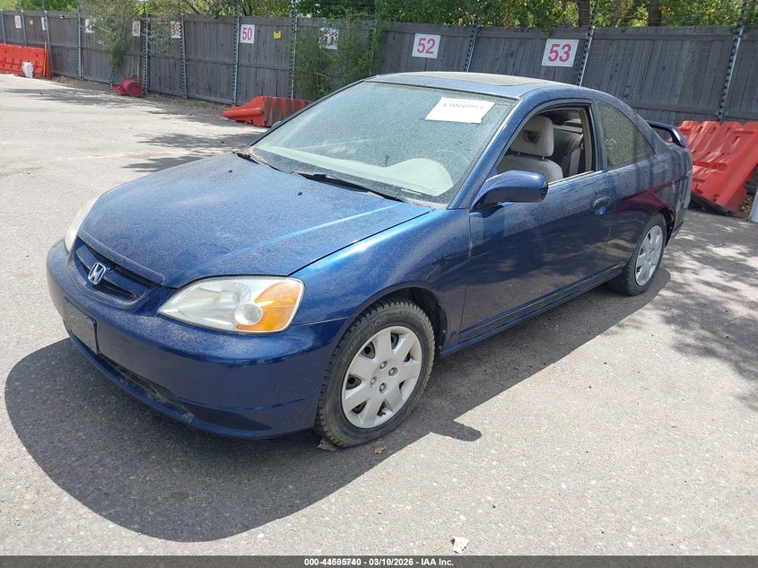 2001 Honda Civic Ex 1HGEM229X1L008318 photo 1