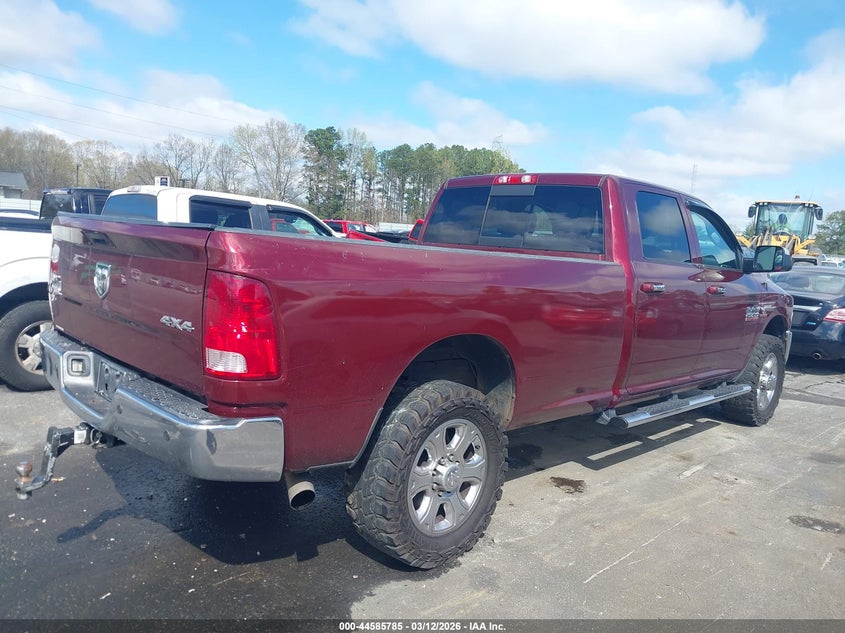 Vin: 3c6ur5jl5gg294540, lot: 45082689, ram 2500 big horn 20164