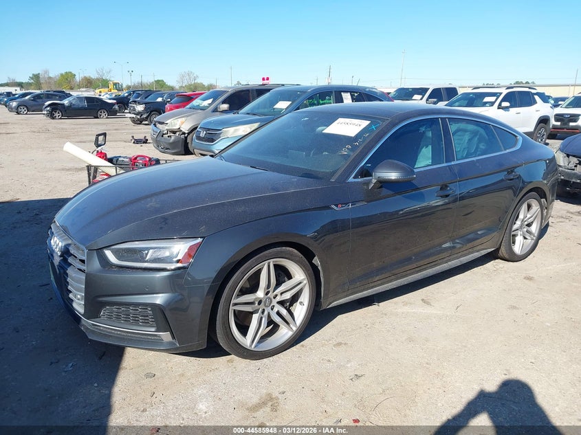 Vin: wauencf52ja007701, lot: 45082852, audi a5 2.0t premium 20182