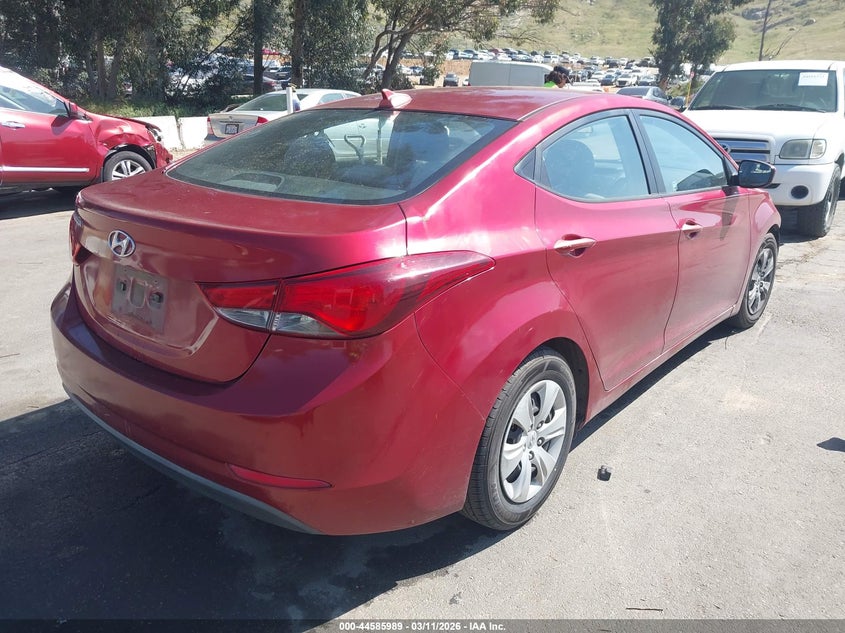 2016 Hyundai Elantra Se