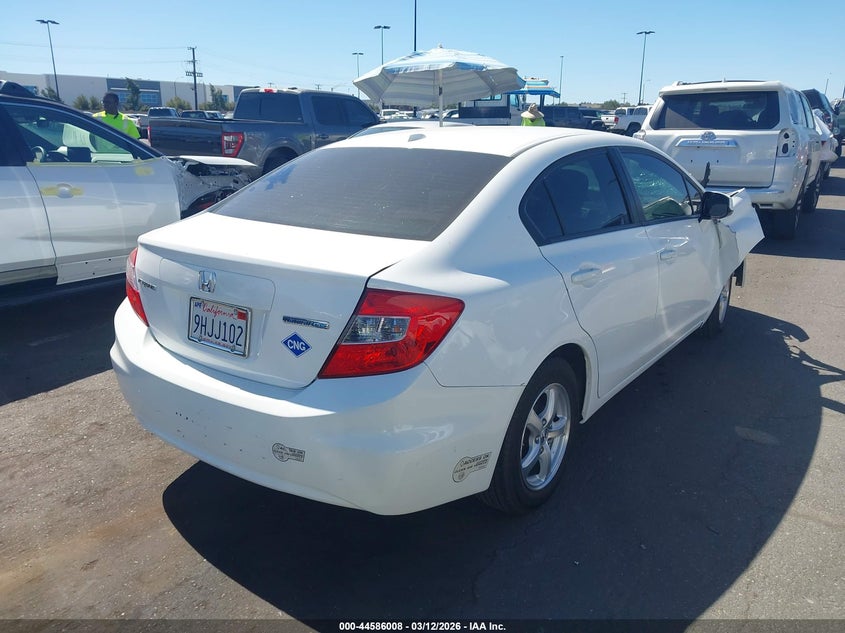 2012 Honda Civic Natural Gas