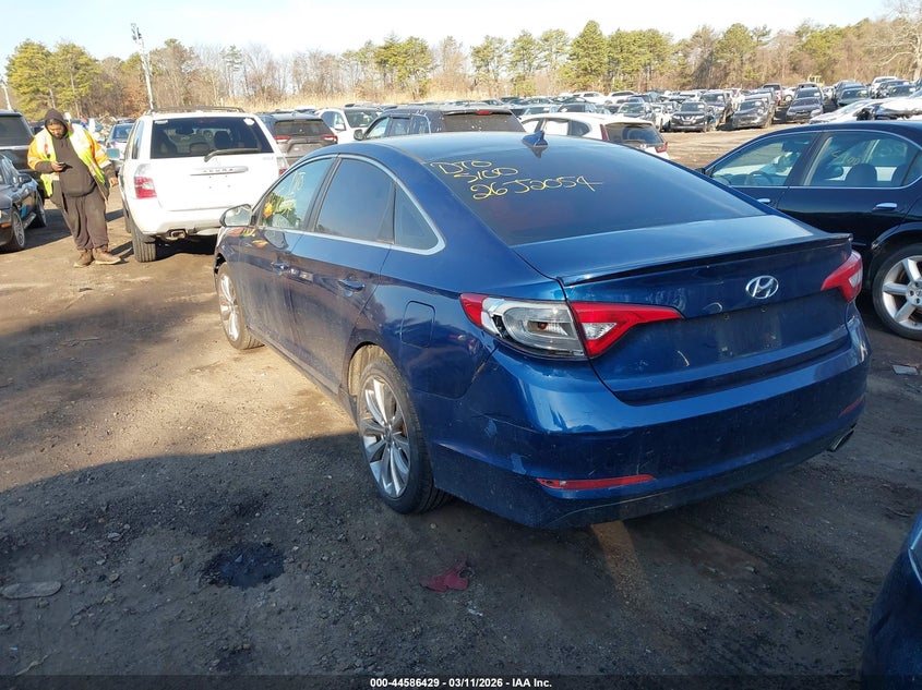 2017 HYUNDAI SONATA auction photo 3