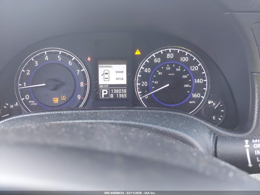 2012 INFINITI G37X auction photo 7