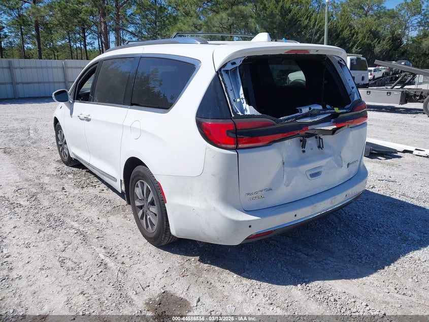 Vin: 2c4rc1s7xmr572994, lot: 45083460, chrysler pacifica hybrid limited 20213
