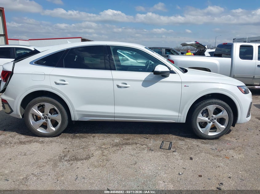 2021 Audi Q5 Sportback Premium Plus 45 Tfsi Quattro S Tronic VIN: WA15AAFY3M2081425 Lot: 44586592