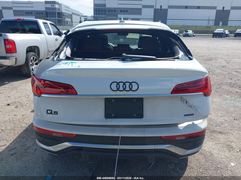 2021 Audi Q5 Sportback Premium Plus 45 Tfsi Quattro S Tronic VIN: WA15AAFY3M2081425 Lot: 44586592