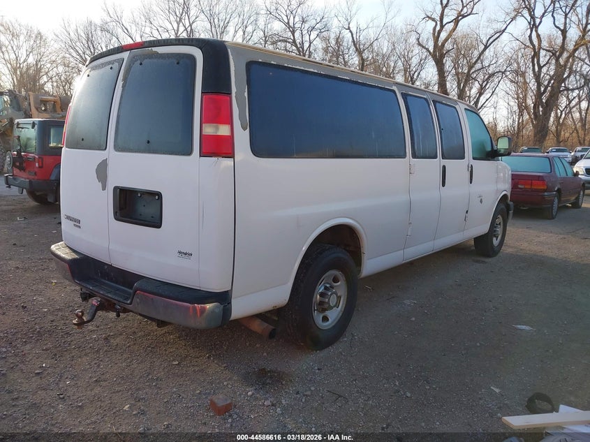 Vin: 1gazg1fg7c1135271, lot: 45083521, chevrolet express 3500 lt 20124