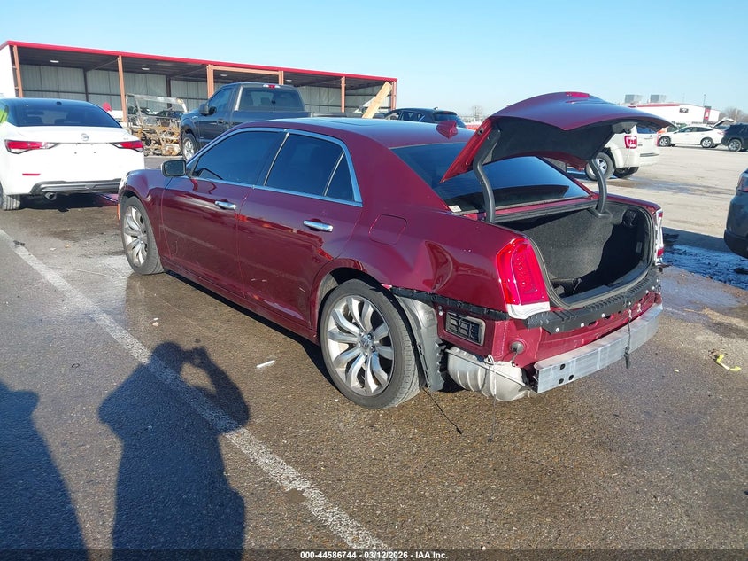 Vin: 2c3ccaeg5jh341282, lot: 45083648, chrysler 300 limited 20183