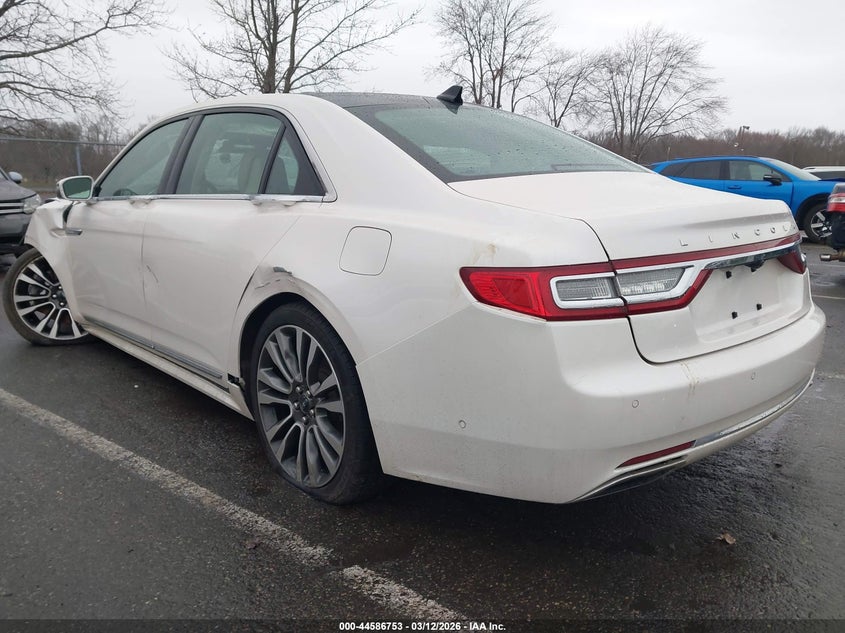Vin: 1ln6l9nc9k5614197, lot: 45083657, lincoln continental reserve 20193