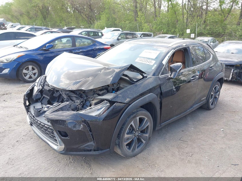 Vin: jthp9jbh6m2043697, lot: 45083676, lexus ux 250h 20212