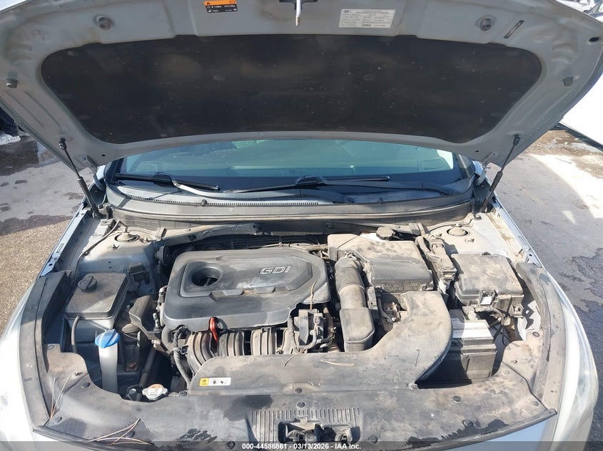 2017 Hyundai Sonata 2.4 Sport silver Lot 111044586861 Vin 5NPE34AF6HH483841