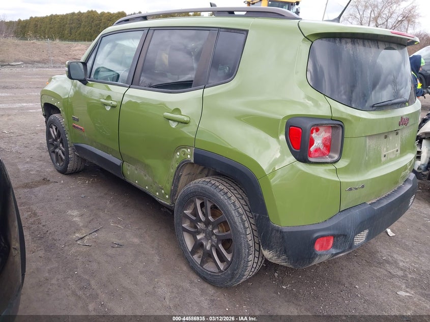 2016 Jeep Renegade 75Th Anniversary