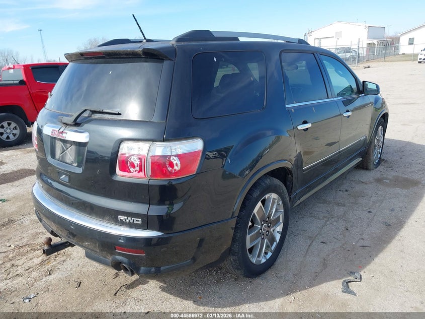 Vin: 1gkkvted8bj261188, lot: 45083876, gmc acadia denali 20114