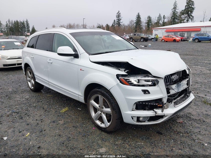 2013 Audi Q7 3.0T S Line Prestige