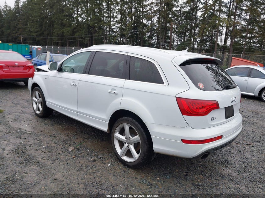 2013 Audi Q7 3.0T S Line Prestige