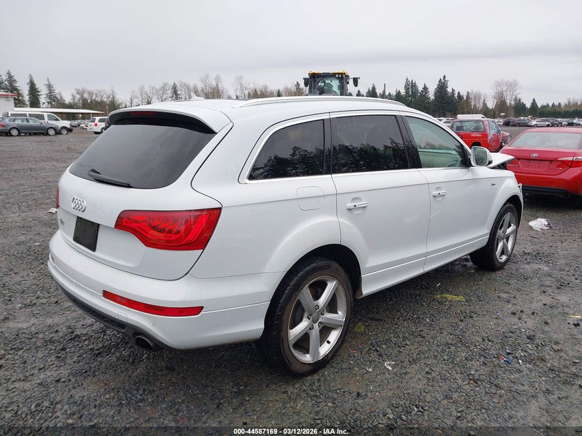 2013 Audi Q7 3.0T S Line Prestige