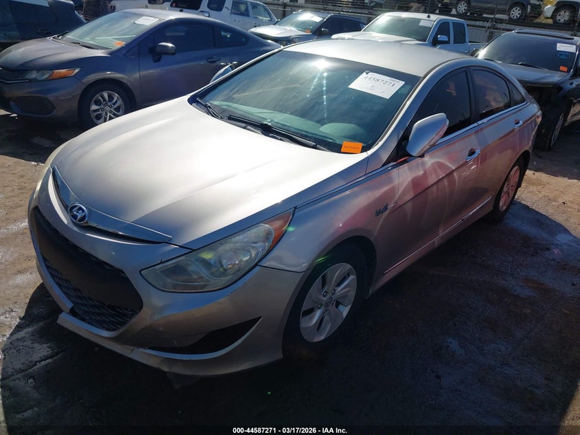 2013 Hyundai Sonata Hybrid KMHEC4A49DA086913 photo 1