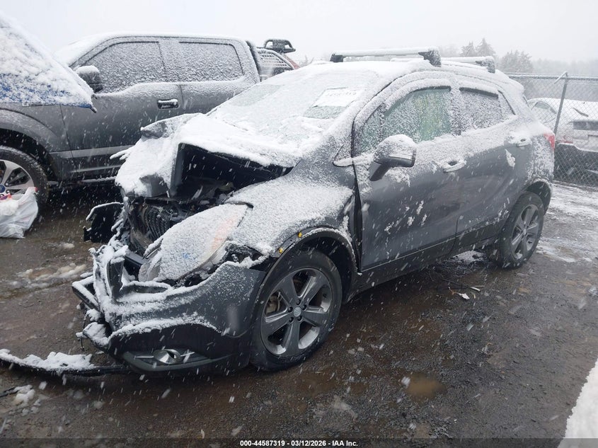 Vin: kl4cjgsb4eb783461, lot: 45084223, buick encore leather 20142