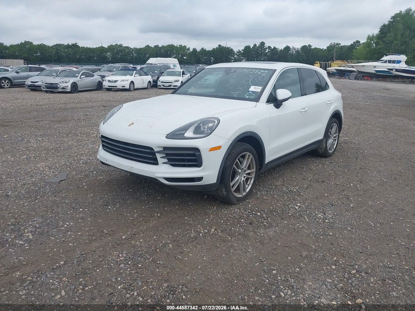 Vin: wp1aa2ay6lda01229, lot: 45084246, porsche cayenne 20202