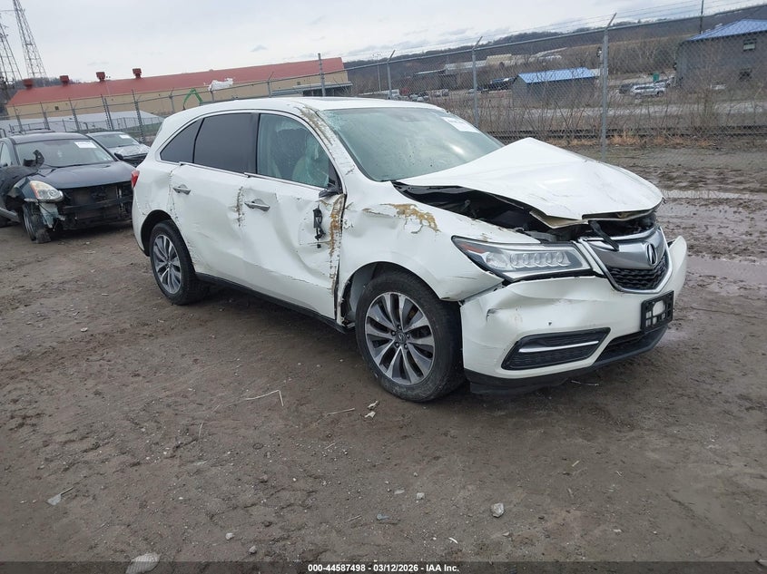 2015 Acura Mdx Technology Package