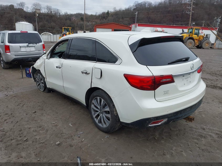 2015 Acura Mdx Technology Package