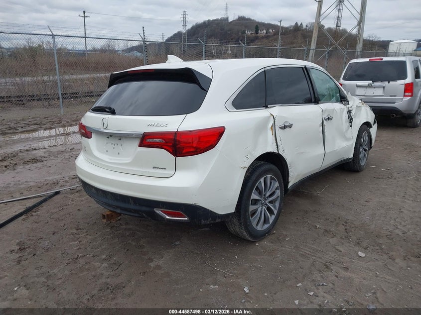2015 Acura Mdx Technology Package