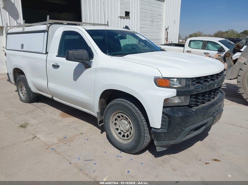 3GCNWAEKXMG437154 2021 Chevrolet Silverado 1500 2Wd Long Bed Wt auction photo 1
