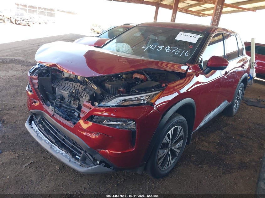 JN8AT3BA2MW017070 2021 Nissan Rogue Sv Fwd photo 1