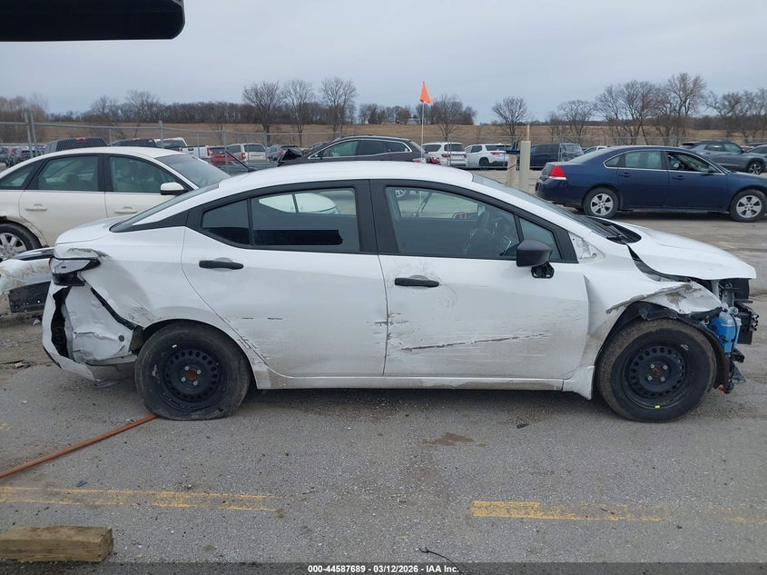 2022 Nissan Versa 1.6 S Xtronic Cvt VIN: 3N1CN8DV1NL867732 Lot: 44587689
