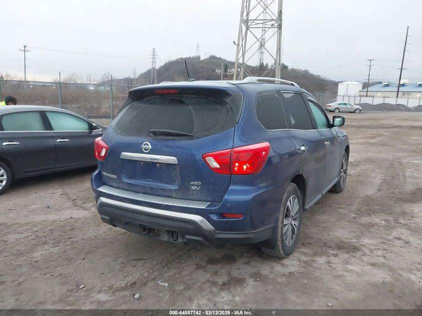 2017 Nissan Pathfinder S/Sv/Sl/Platinum