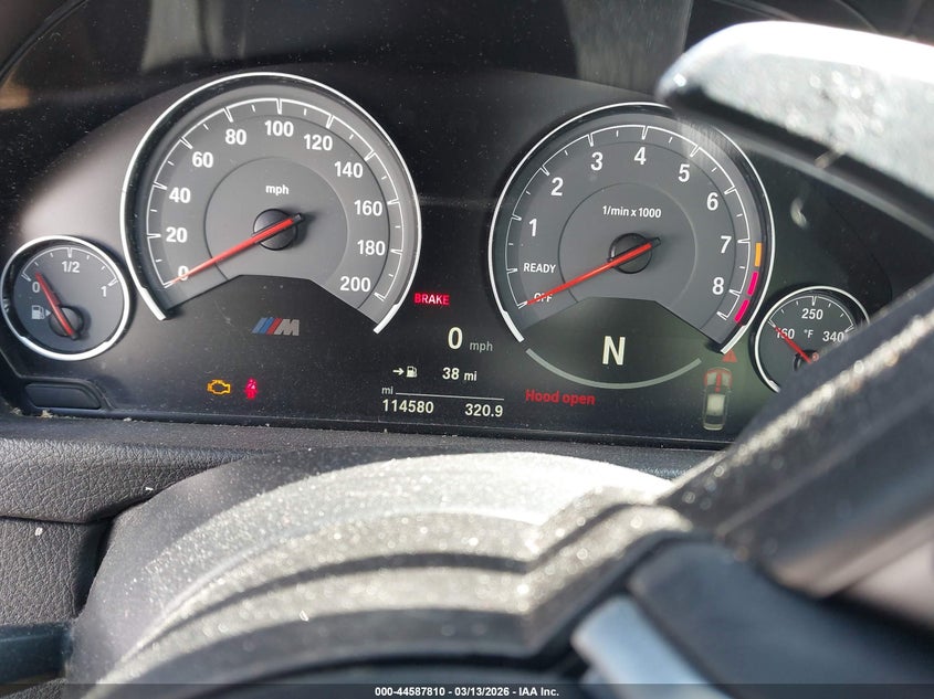 2016 BMW M3 VIN: WBS8M9C54G5G41759 Lot: 44587810