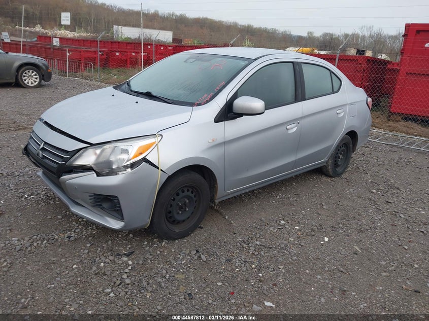 Vin: ml32fufj8nhf03689, lot: 45084716, mitsubishi mirage g4 es 20222