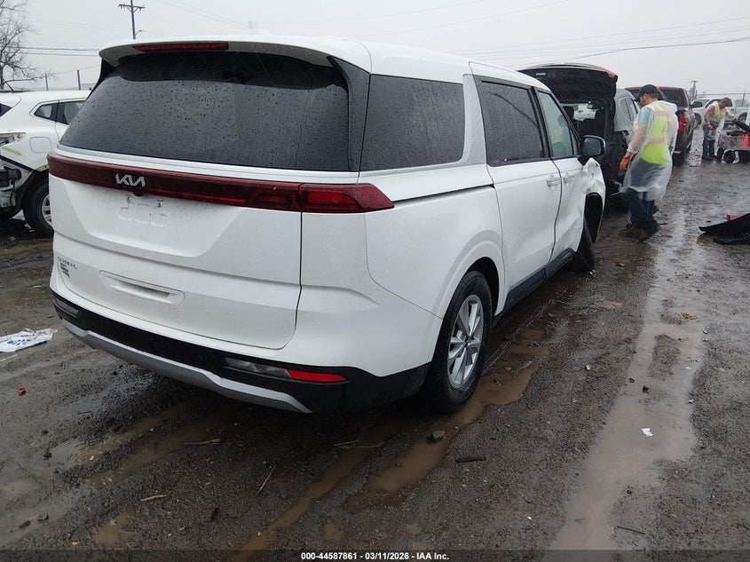 Vin: kndnb4h3xr6406710, lot: 45084765, kia carnival mpv lx seat package 20244