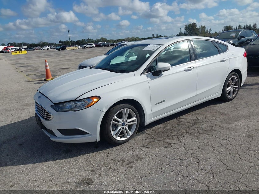 2018 Ford Fusion Hybrid Se