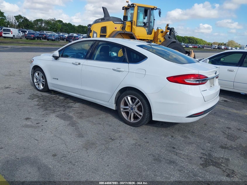 2018 Ford Fusion Hybrid Se