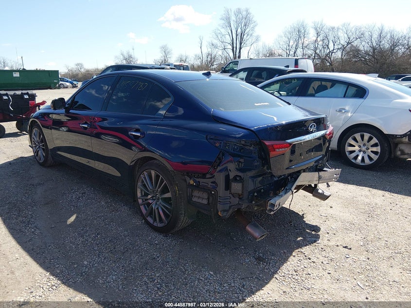 2021 Infiniti Q50 Red Sport 400 Awd