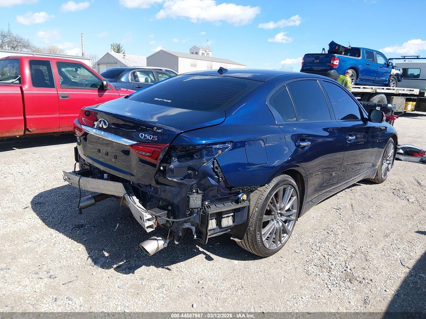 2021 Infiniti Q50 Red Sport 400 Awd