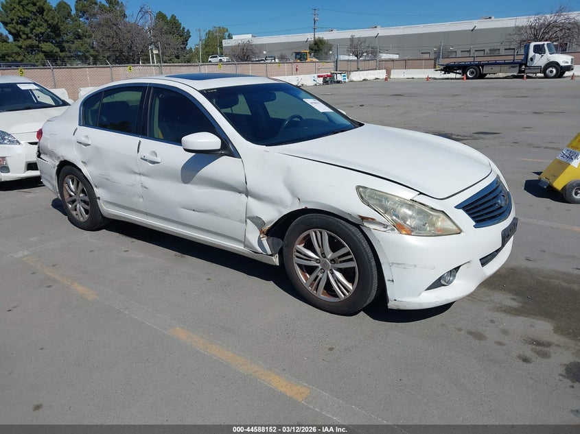 2012 Infiniti G25 Journey