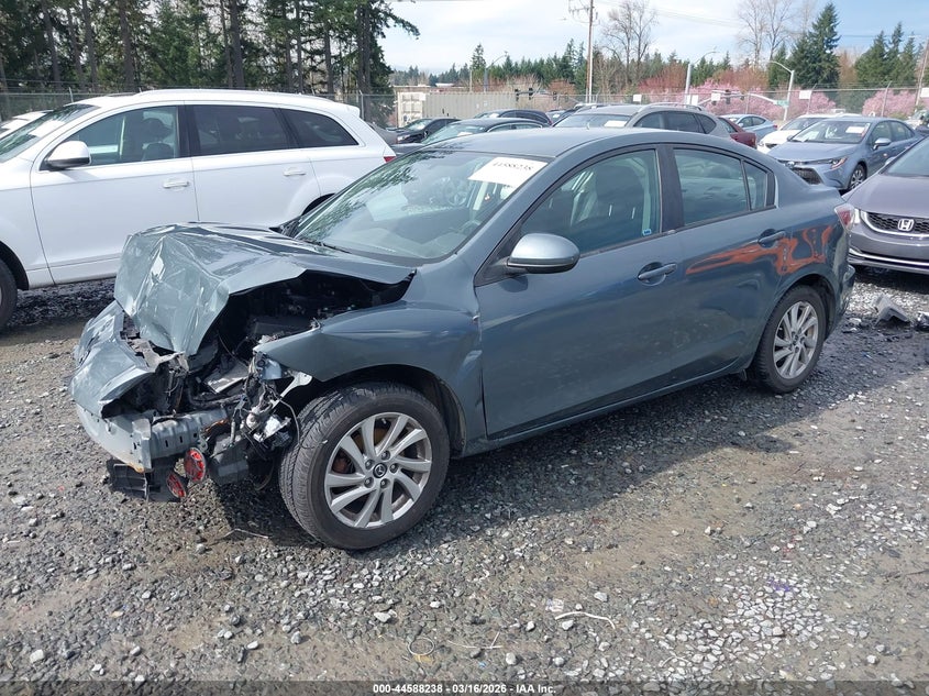 Vin: jm1bl1v89d1710051, lot: 45085142, mazda mazda3 i touring 20132