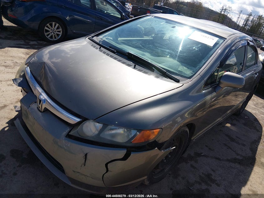 HONDA CIVIC 2007 VIN 1HGFA16597L089979