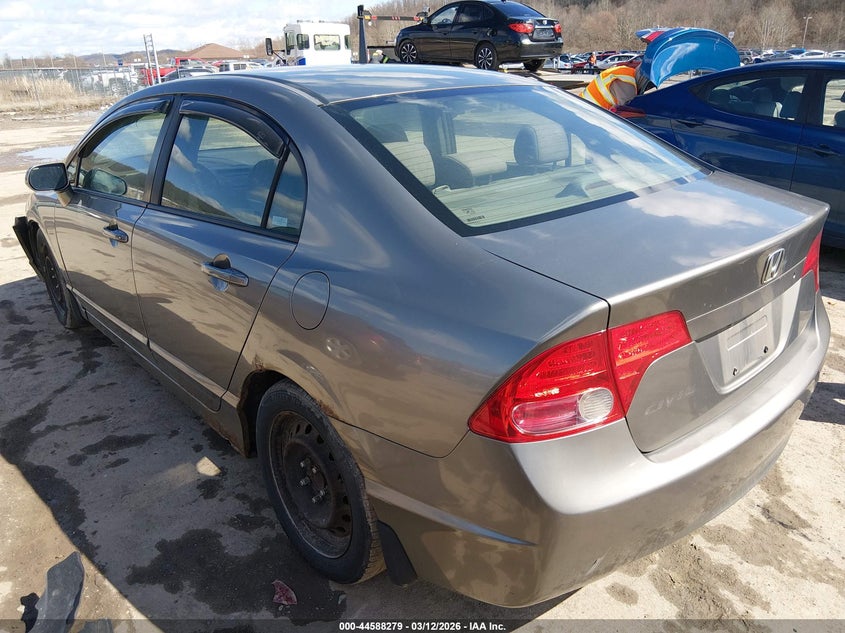HONDA CIVIC 2007 VIN 1HGFA16597L089979