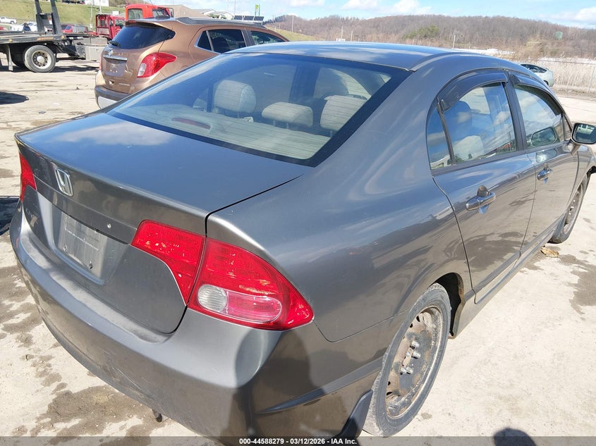 HONDA CIVIC 2007 VIN 1HGFA16597L089979