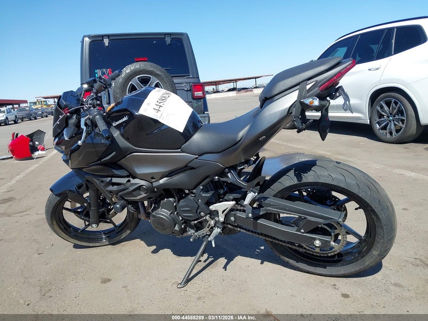 2025 Kawasaki Er500 VIN: ML5ERGE15SDA68664 Lot: 44588289