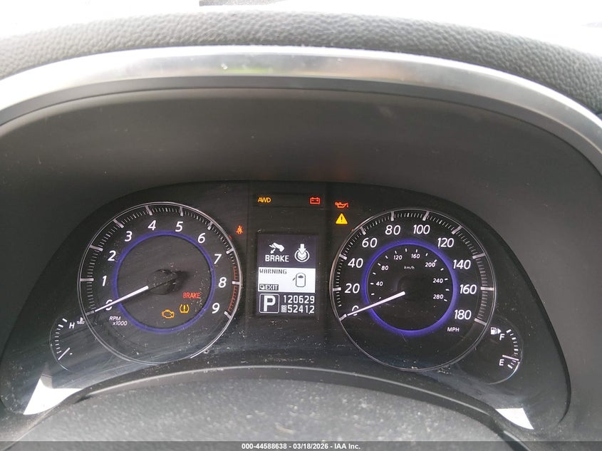 2012 Infiniti Fx35 VIN: JN8AS1MW5CM152022 Lot: 44588638