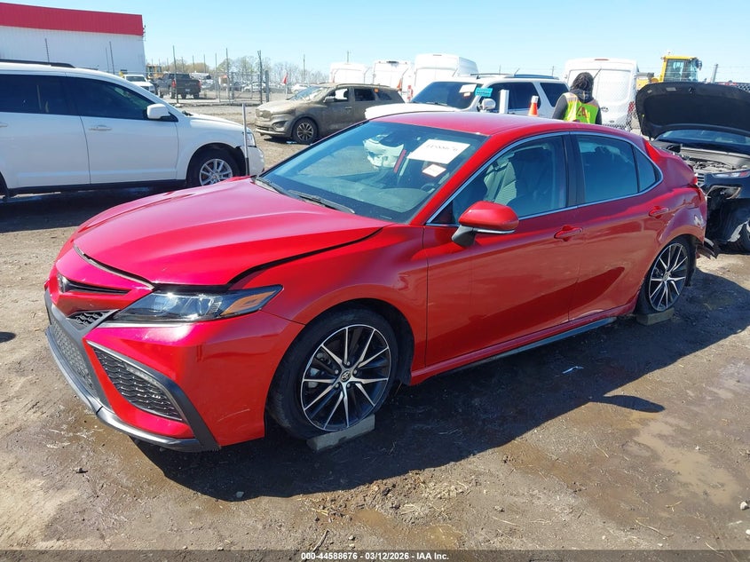 2022 Toyota Camry Se 4T1G11AK8NU064056 photo 1