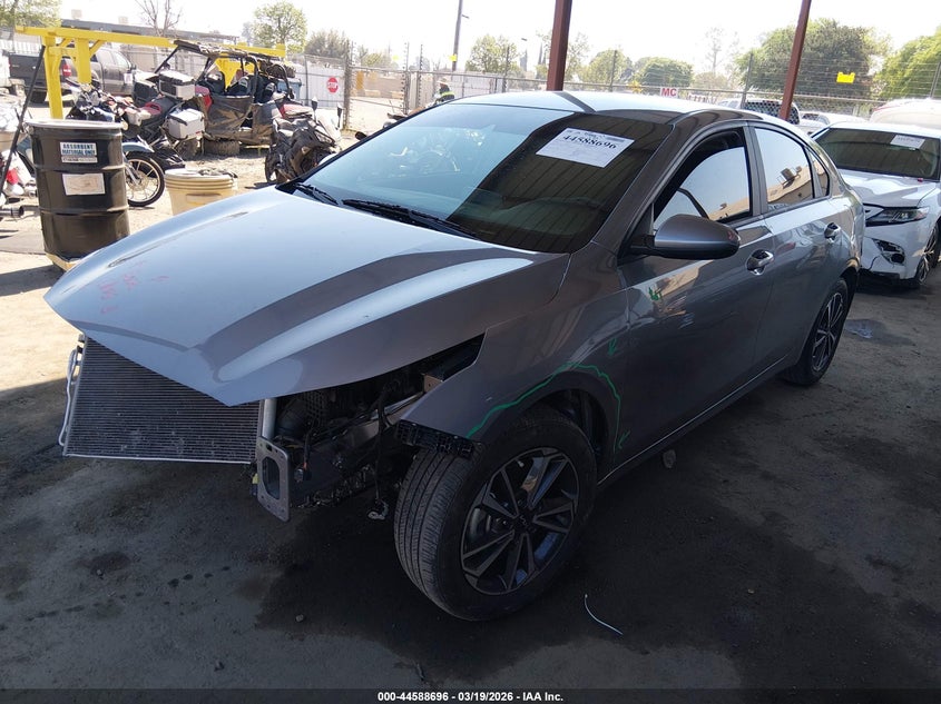 Vin: 3kpf24ad7re725757, lot: 45085600, kia forte lxs 20242